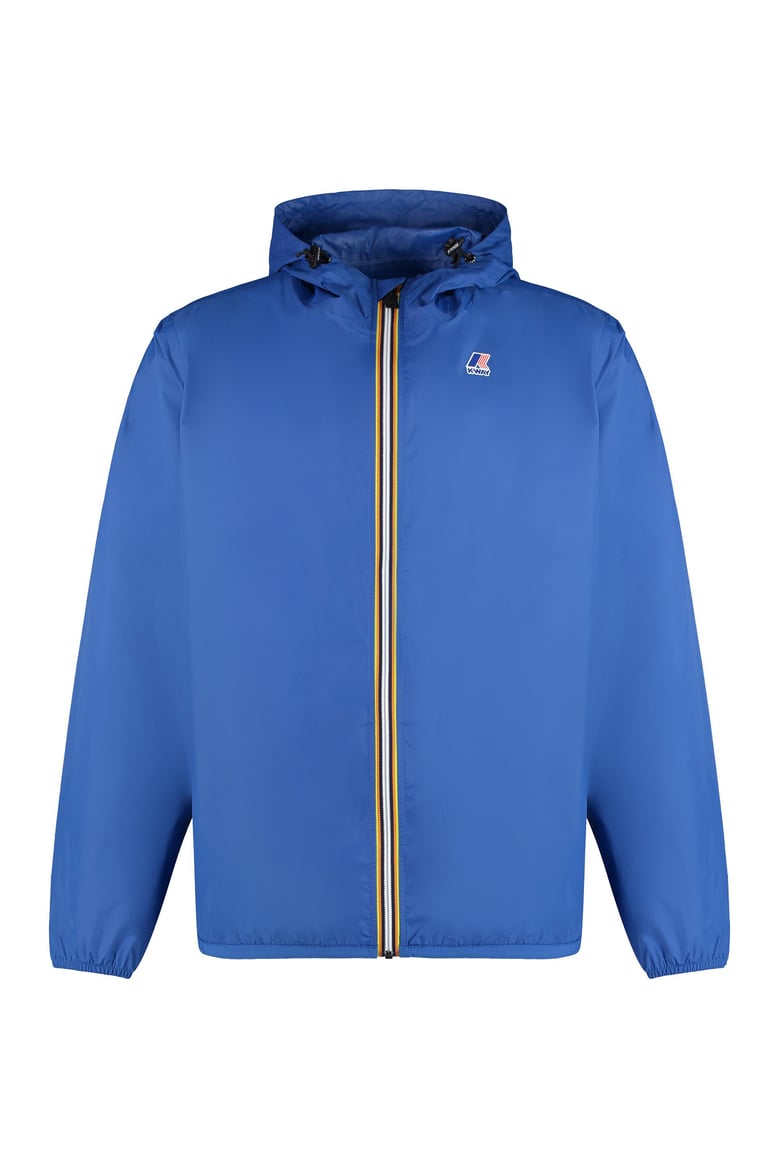 claude hooded nylon jacket by Selfnex
