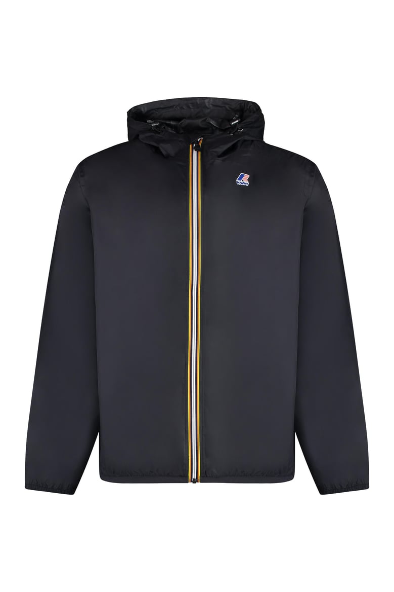 claude hooded nylon jacket by Selfnex