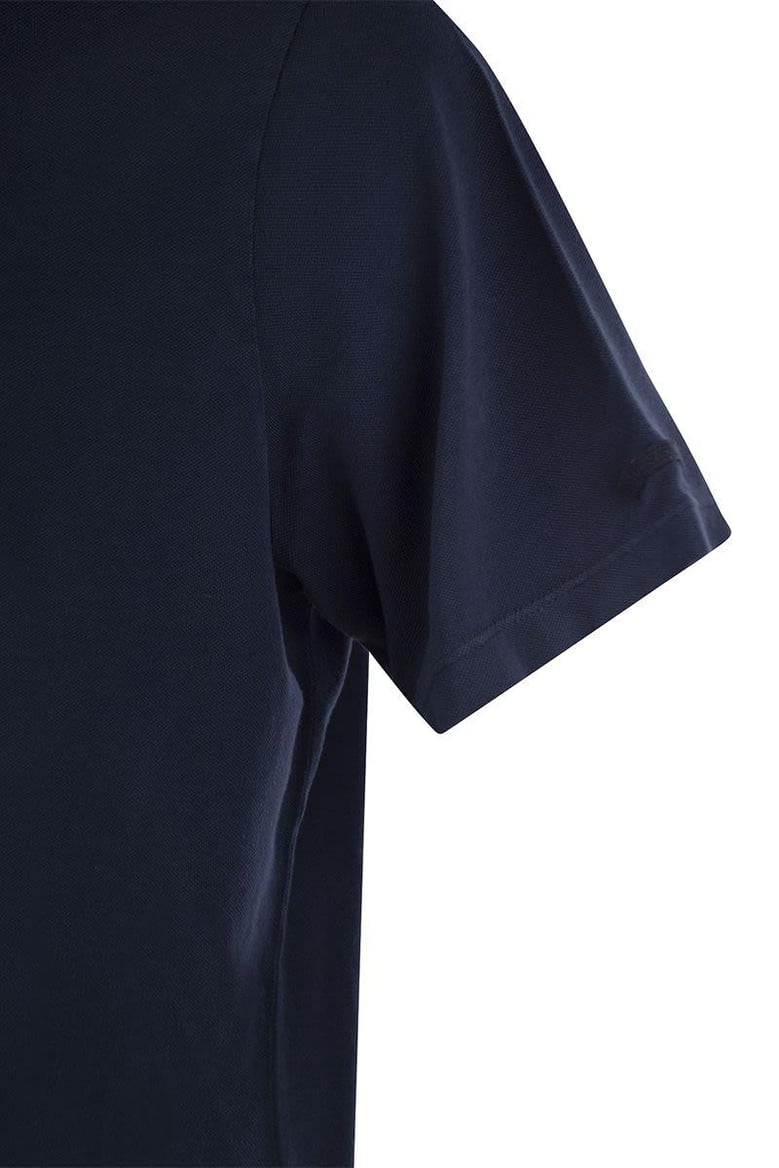 short sleeve cotton polo shirt by Selfnex