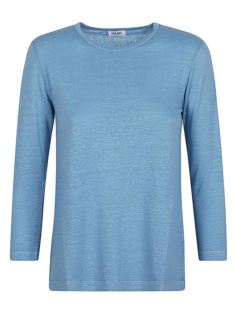 linen jersey long sleeve t-shirt by Selfnex