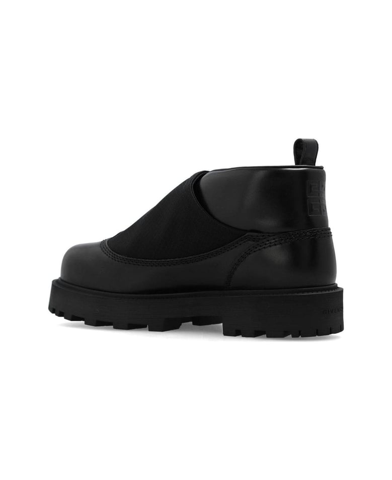 storm leather ankle boots by Selfnex