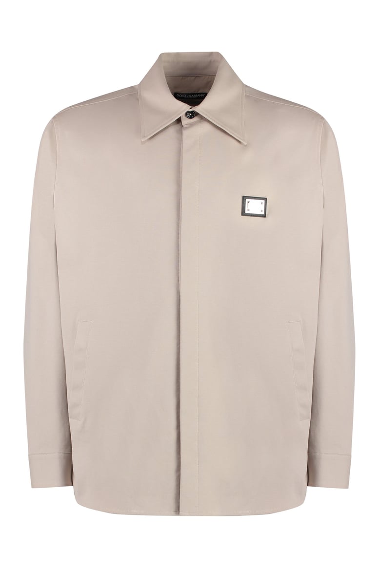 technical fabric overshirt by Selfnex