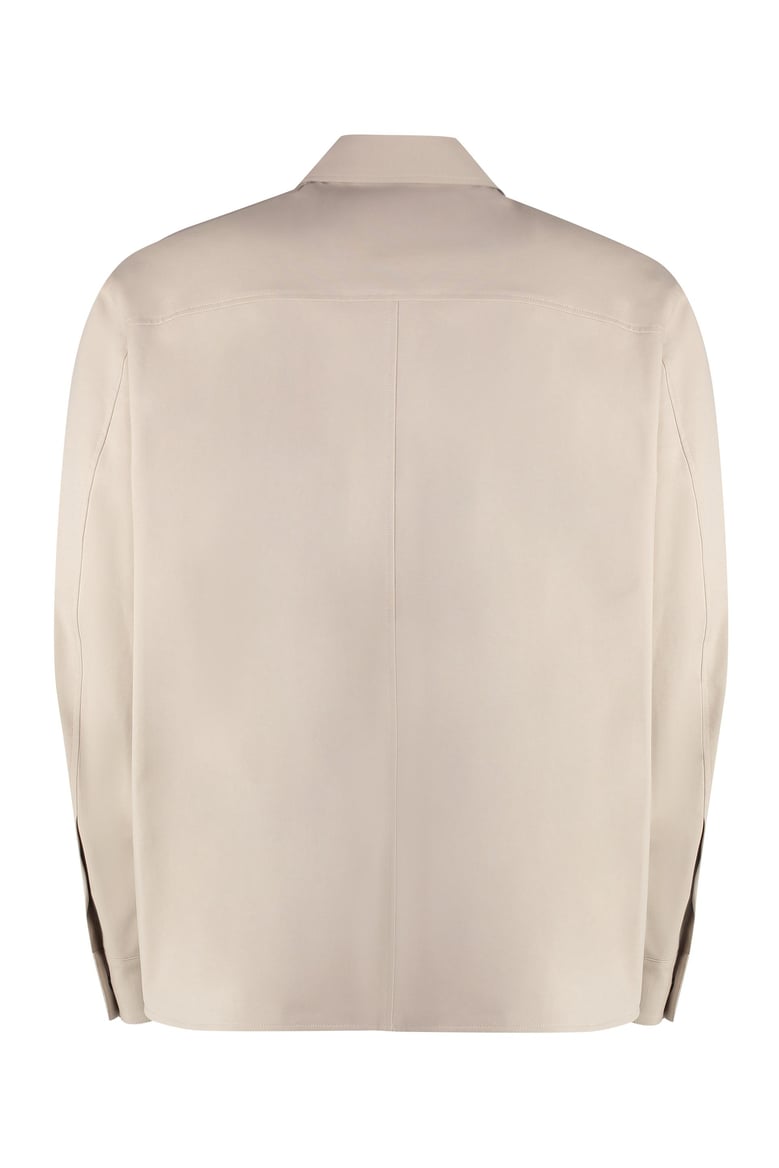 technical fabric overshirt by Selfnex