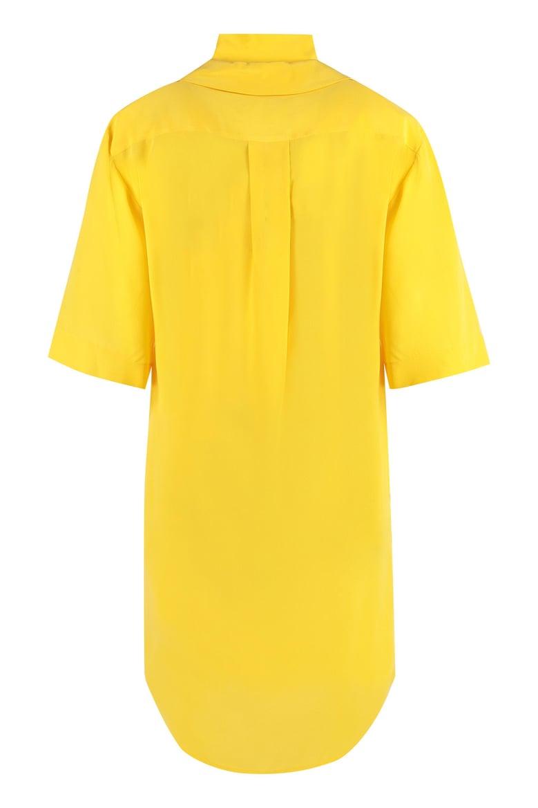 belted shirtdress by Selfnex