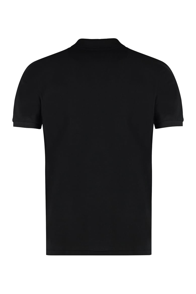 cotton-piqué polo shirt by Selfnex