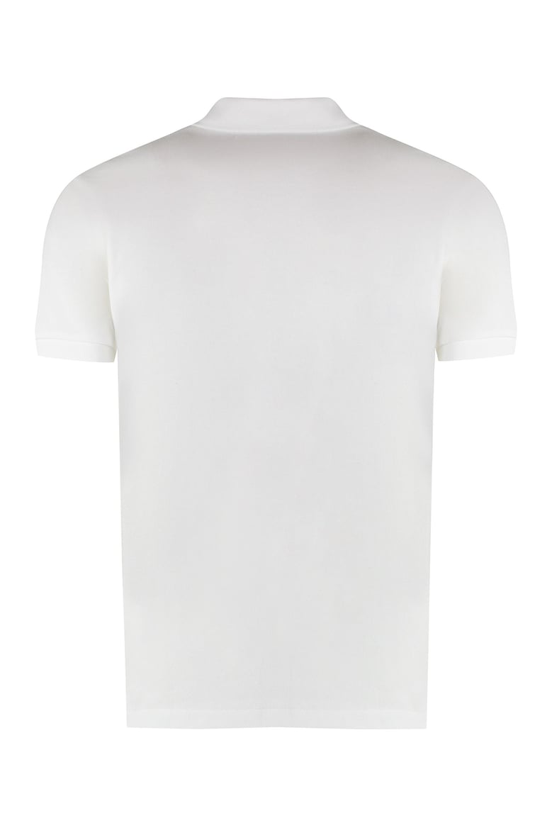 cotton-piqué polo shirt by Selfnex