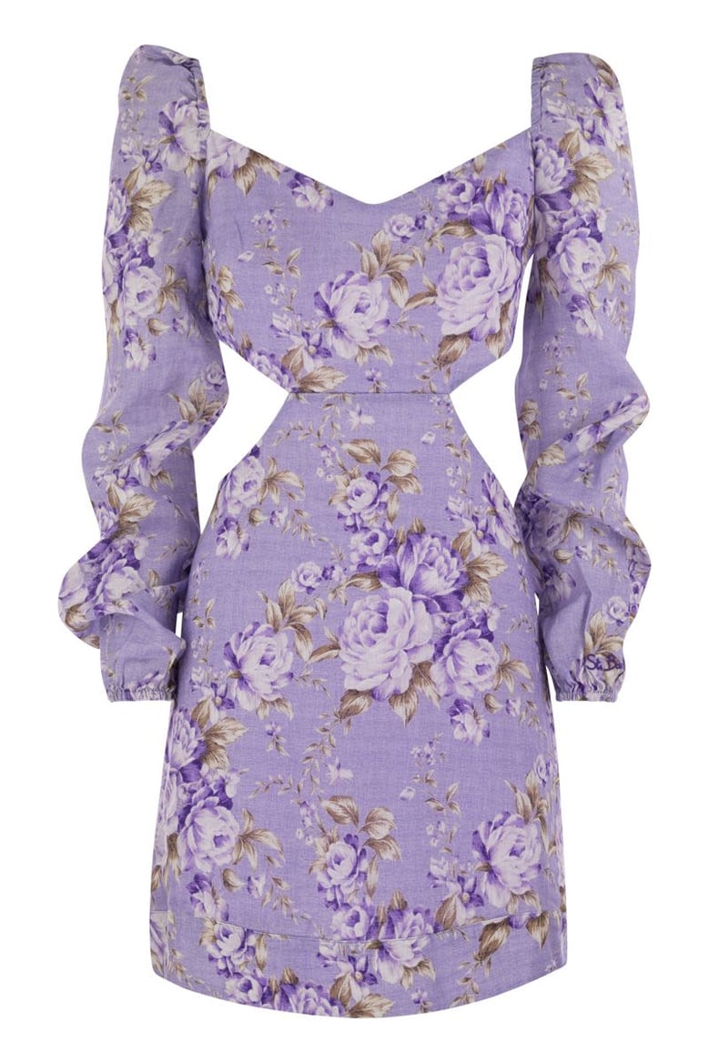 jara - mini dress with flowers by Selfnex
