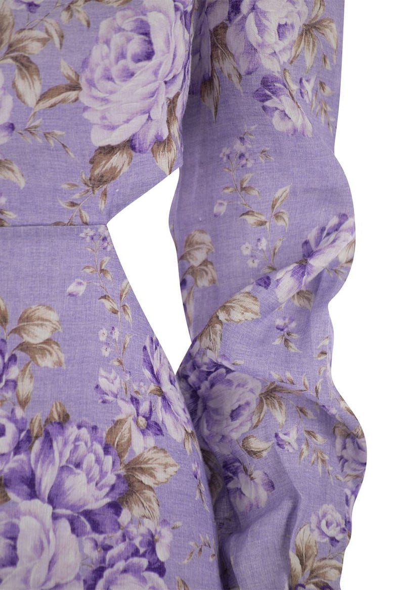 jara - mini dress with flowers by Selfnex