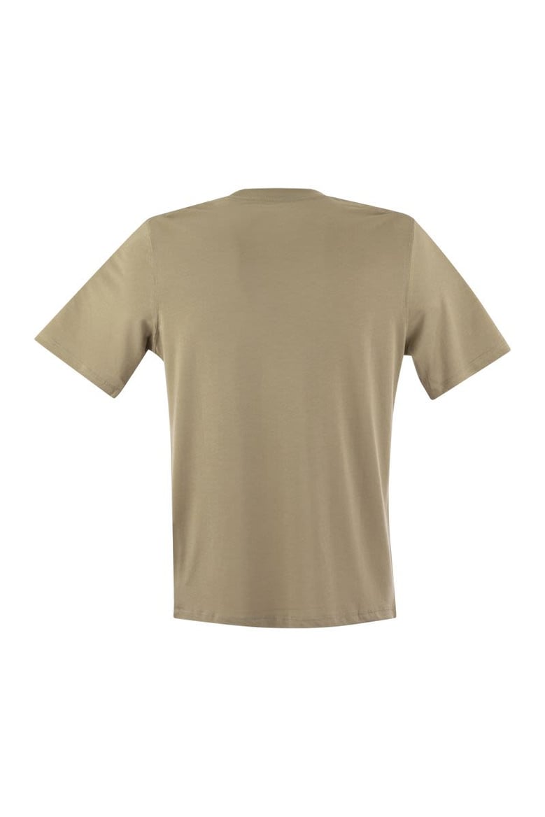 short-sleeved t-shirt in lyocell and cotton by Selfnex