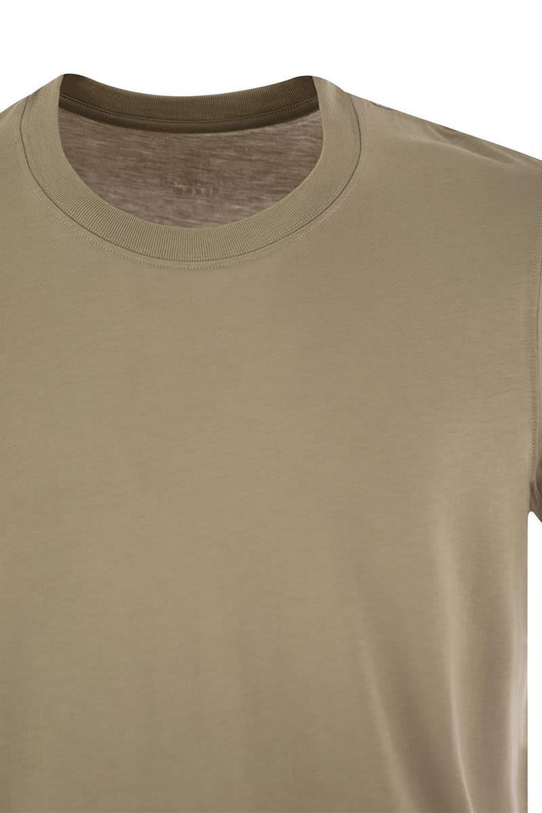 short-sleeved t-shirt in lyocell and cotton by Selfnex