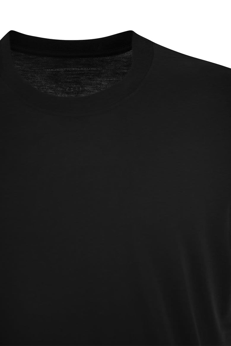 short-sleeved t-shirt in lyocell and cotton by Selfnex