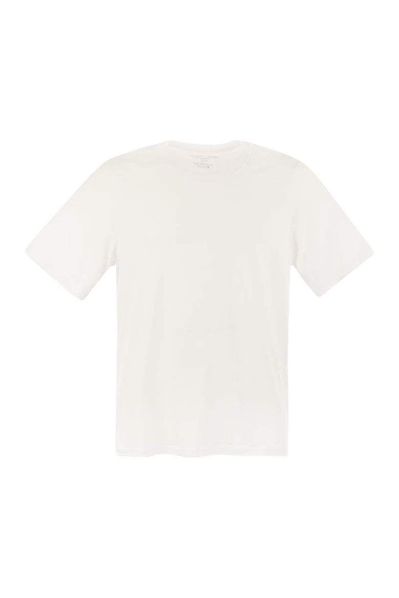 short-sleeved t-shirt in lyocell and cotton by Selfnex