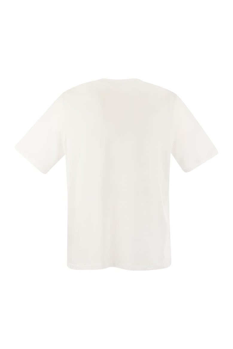 short-sleeved t-shirt in lyocell and cotton by Selfnex