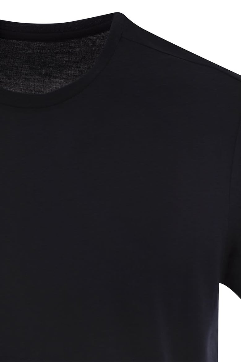 short-sleeved t-shirt in lyocell and cotton by Selfnex