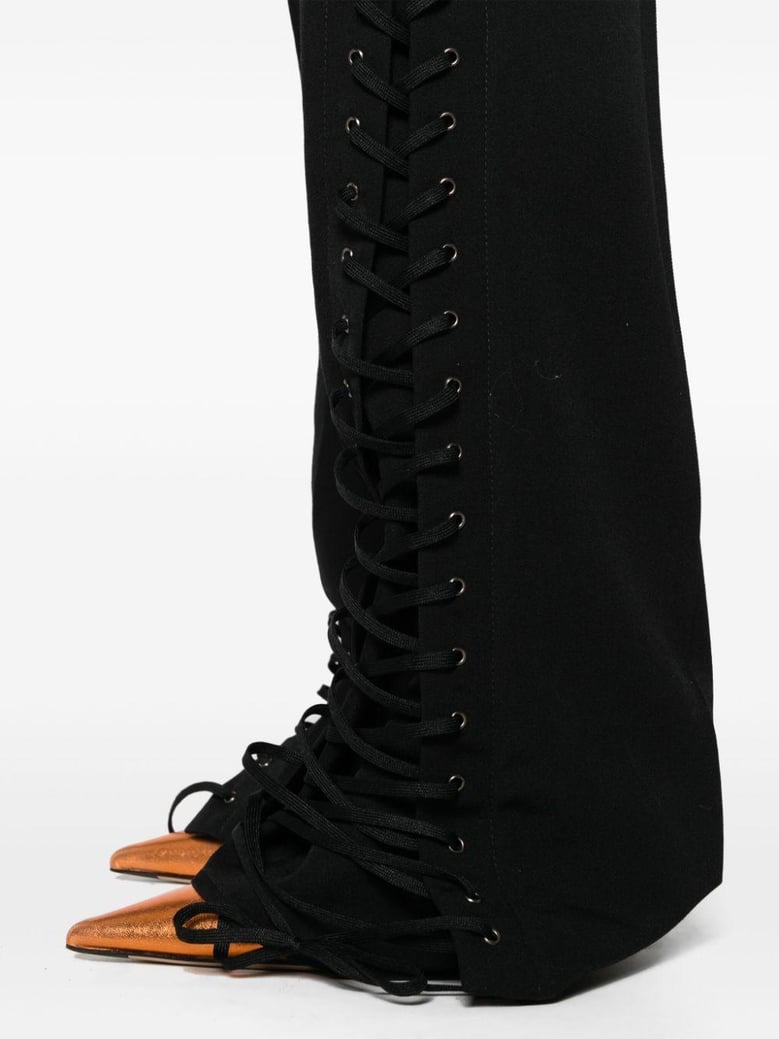 wool tailored trousers by Selfnex