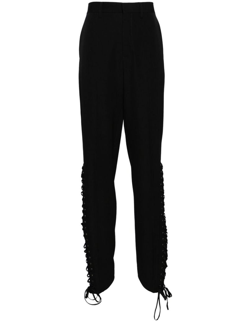 wool tailored trousers by Selfnex