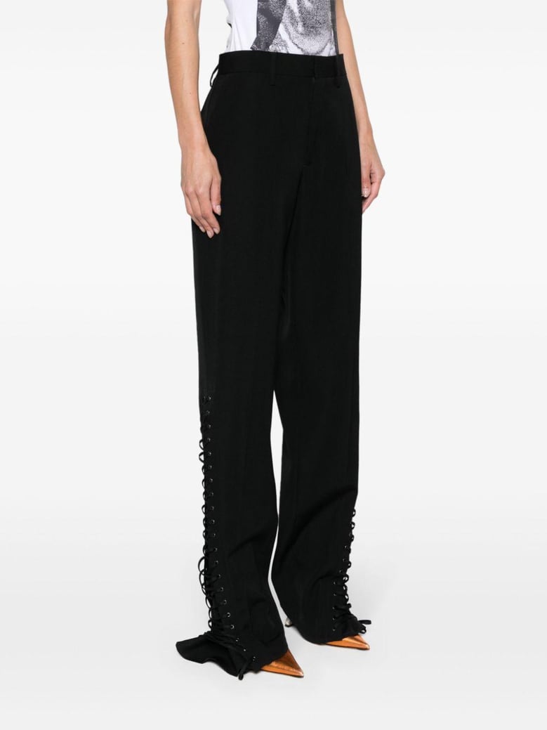 wool tailored trousers by Selfnex