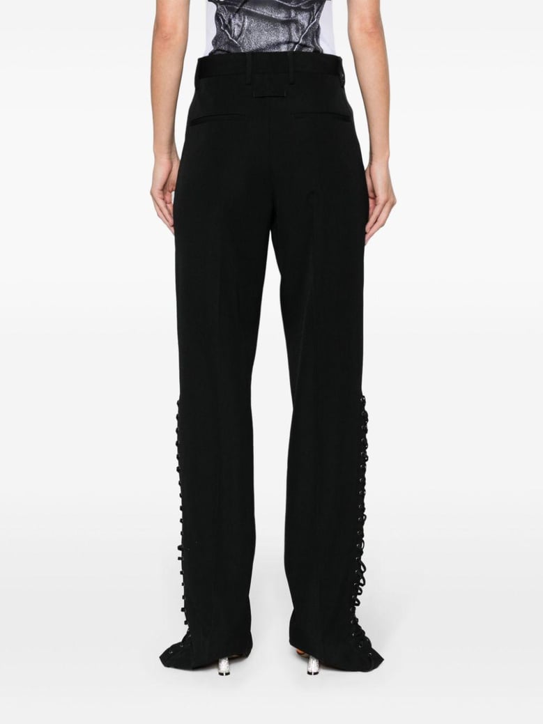 wool tailored trousers by Selfnex