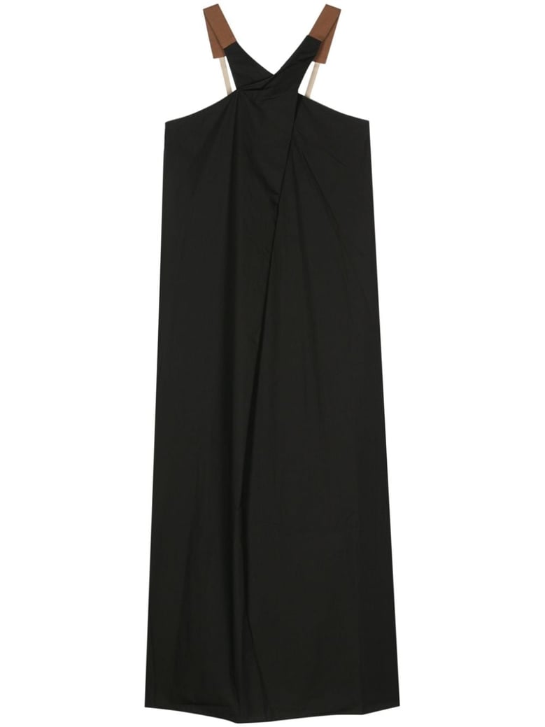 poplin long dress by Selfnex