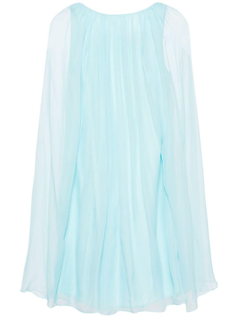 silk midi dress by Selfnex