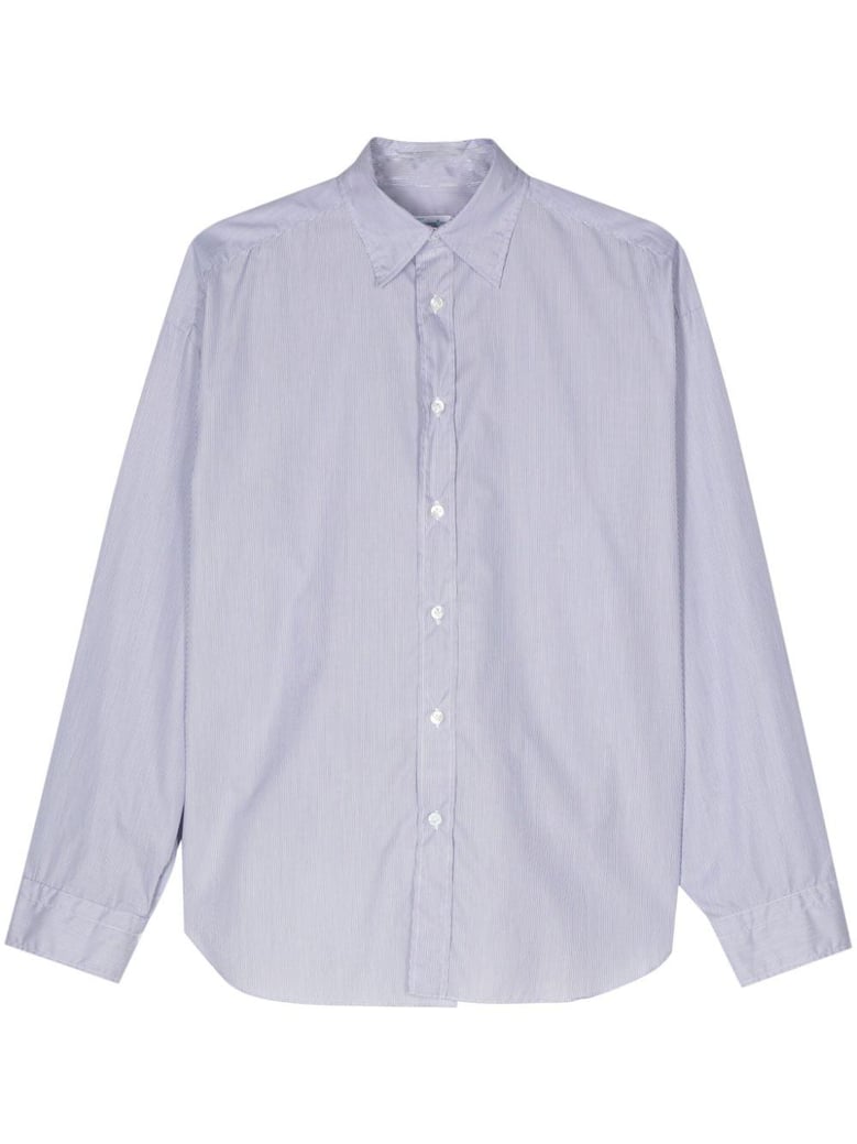 striped cotton shirt by Selfnex