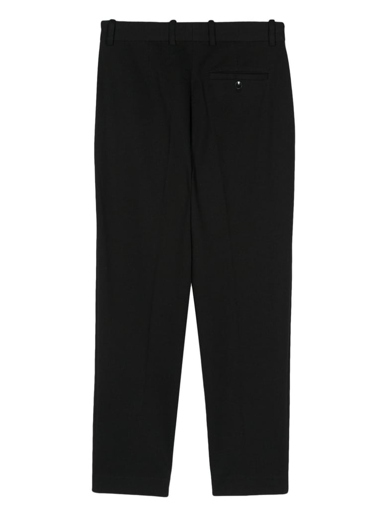 oxford carrot fit trousers by Selfnex