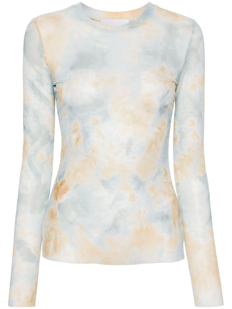long sleeve printed t-shirt by Selfnex