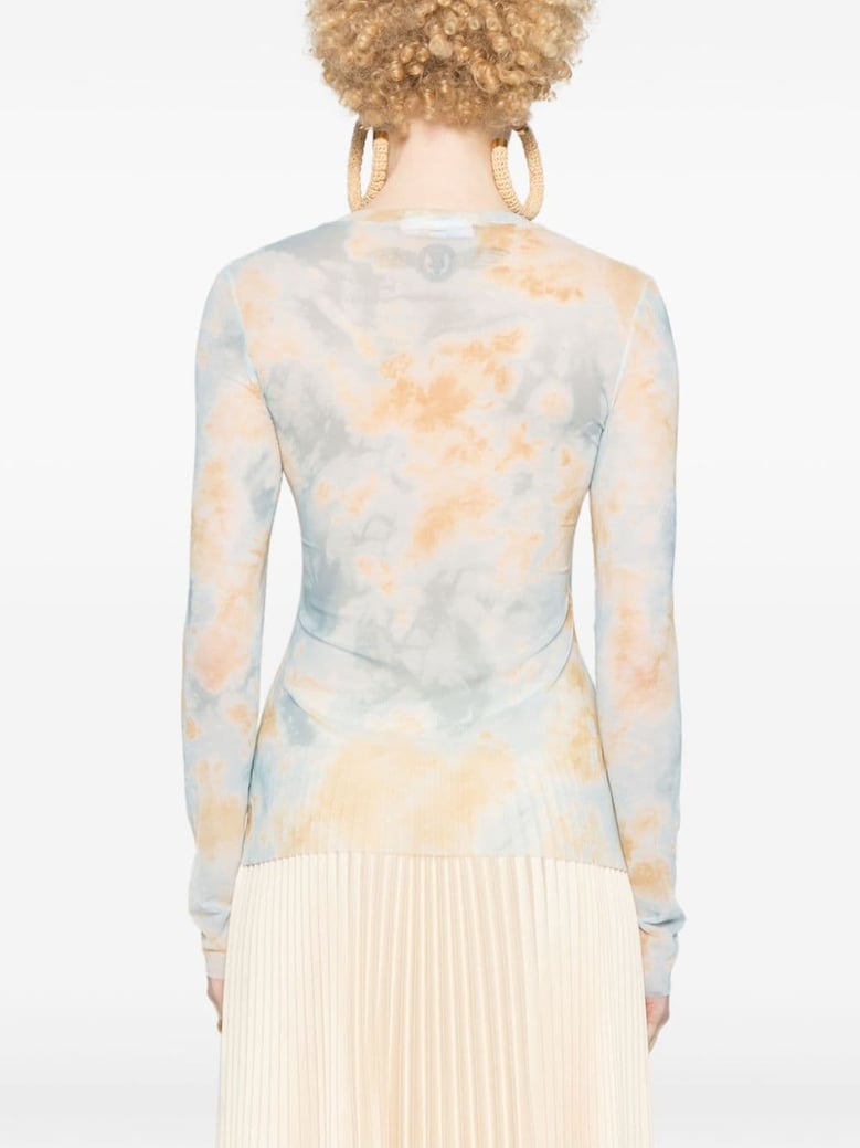 long sleeve printed t-shirt by Selfnex
