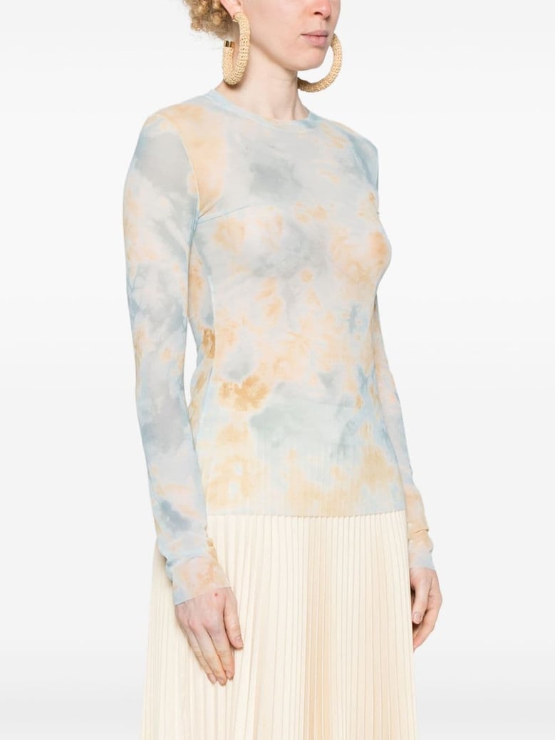 long sleeve printed t-shirt by Selfnex
