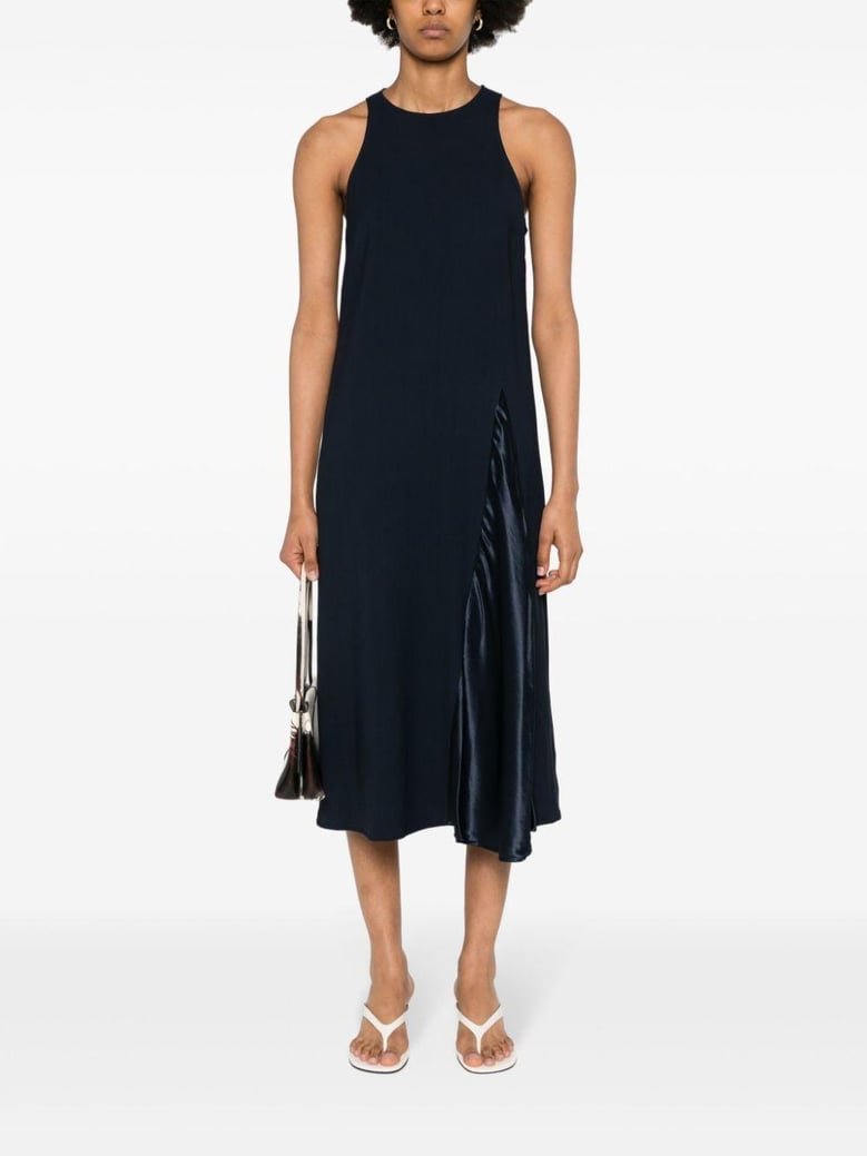 sleeveless midi dress by Selfnex