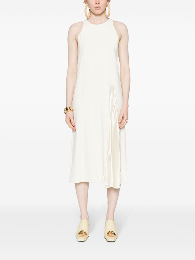 sleeveless midi dress by Selfnex