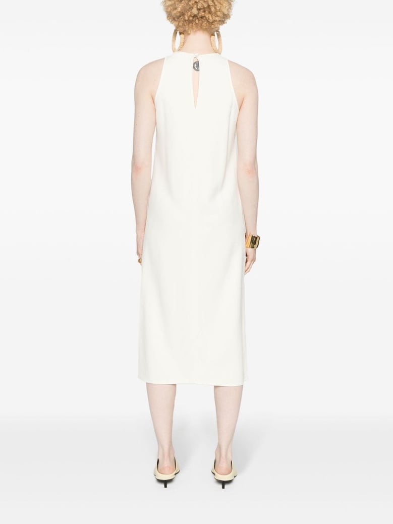 sleeveless midi dress by Selfnex