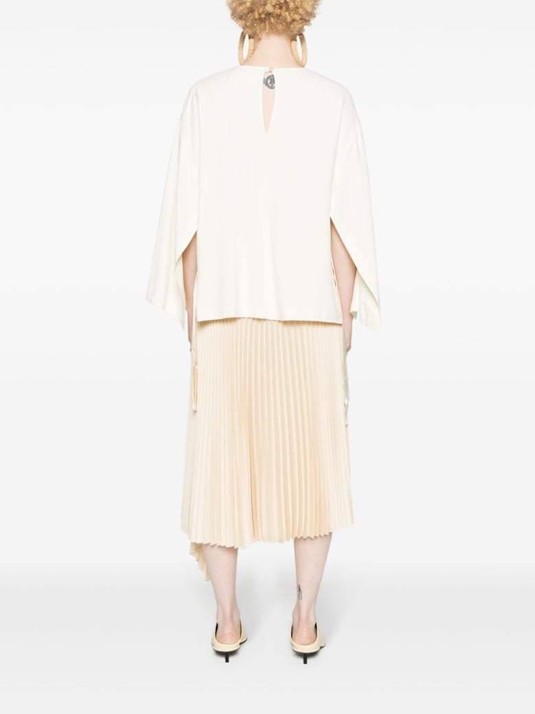 cady texture blouse by Selfnex
