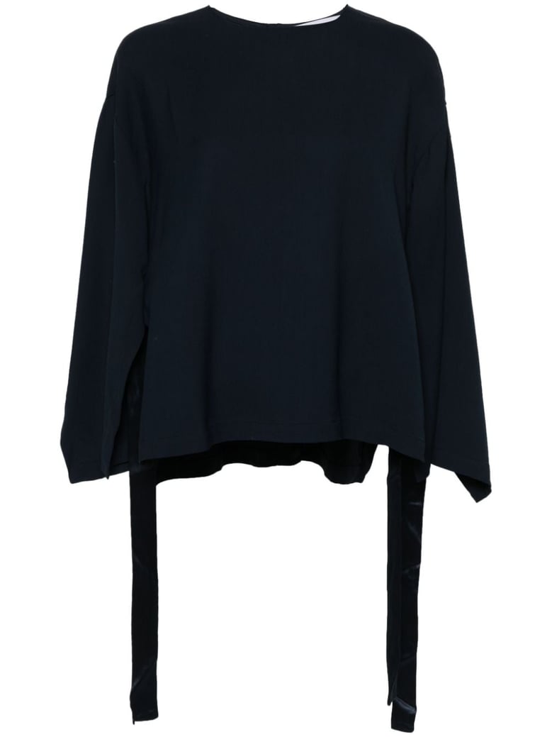 cady texture blouse by Selfnex