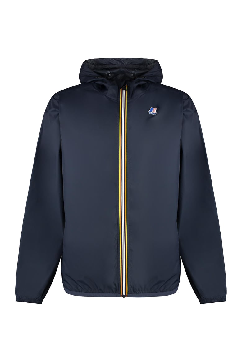 claude hooded nylon jacket by Selfnex
