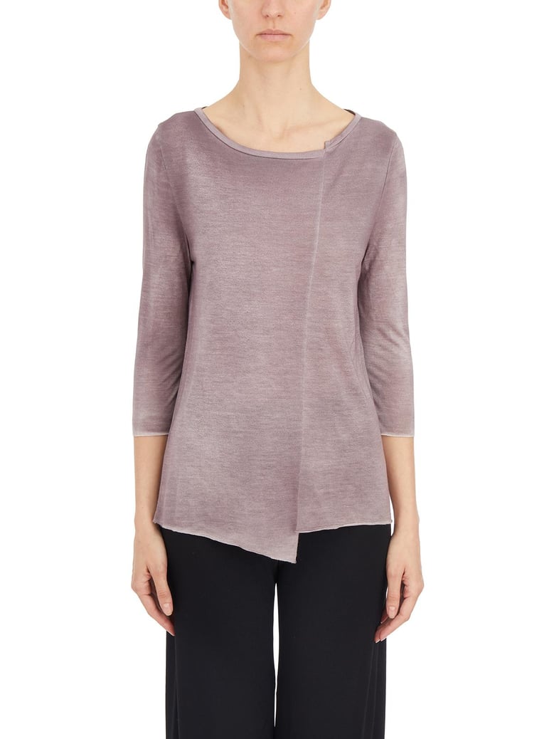 maglia collo a barchetta by Selfnex