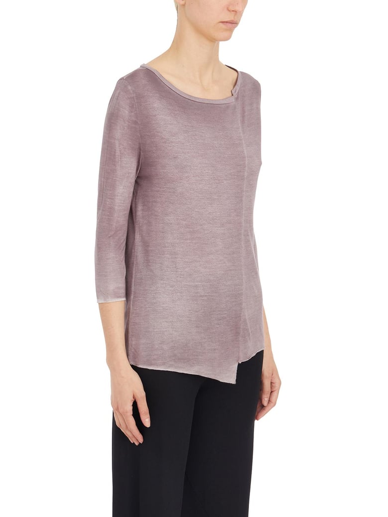 maglia collo a barchetta by Selfnex