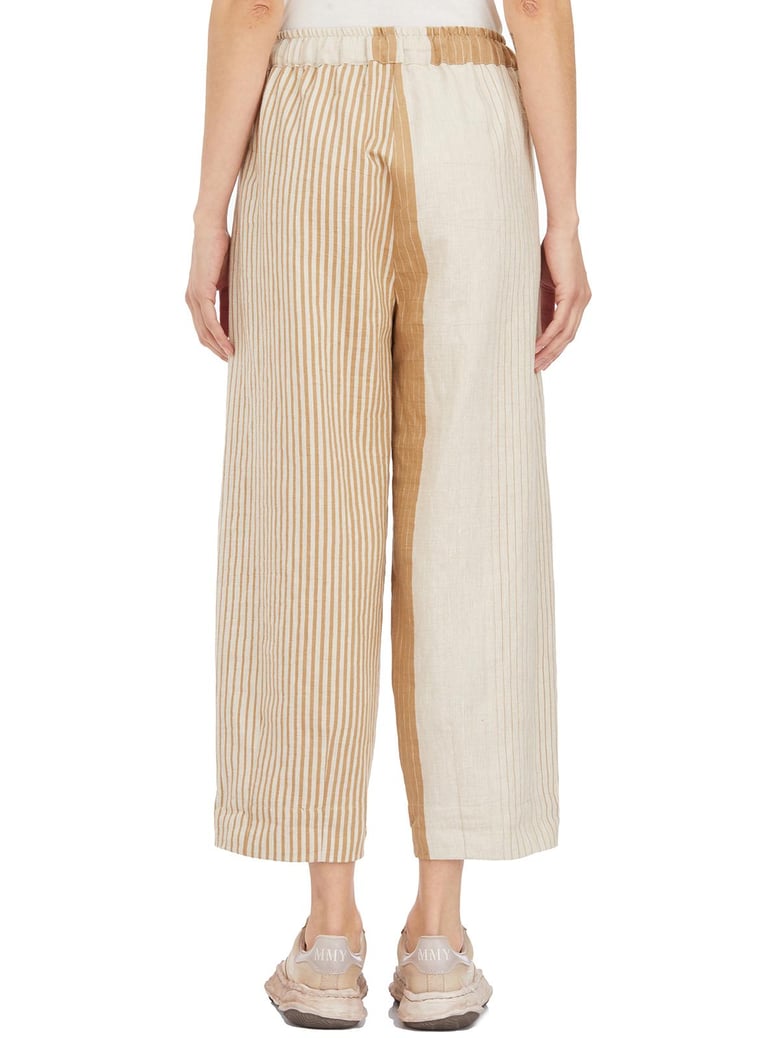 pantaloni ampio a righe by Selfnex