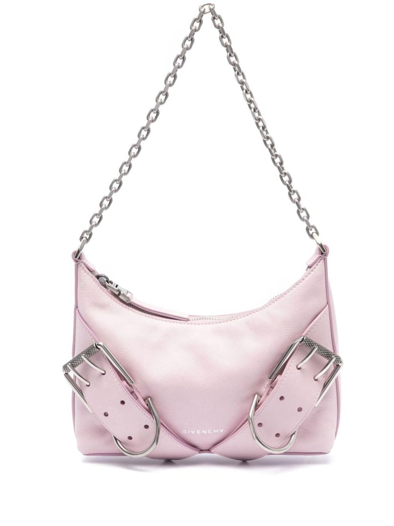 voyou leather shoulder bag by Selfnex