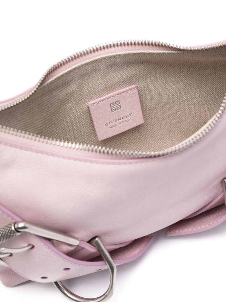 voyou leather shoulder bag by Selfnex