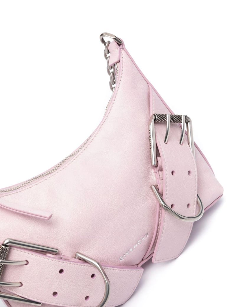 voyou leather shoulder bag by Selfnex