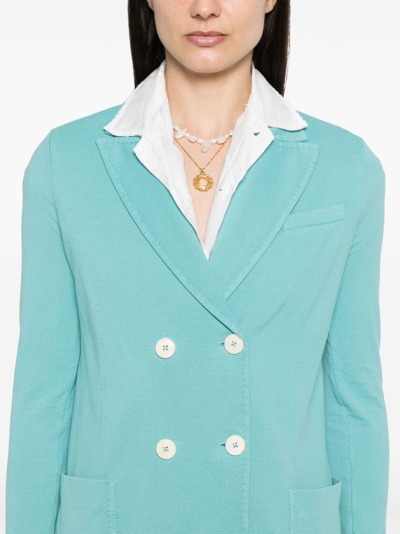 oxford double-breasted jacket by Selfnex