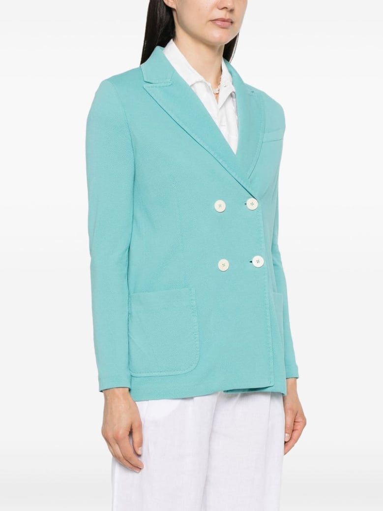 oxford double-breasted jacket by Selfnex
