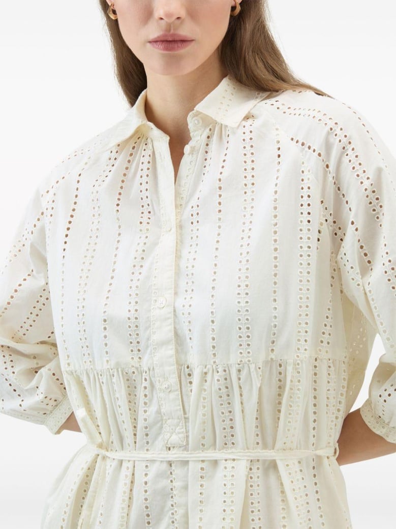 cotton shirt dress by Selfnex