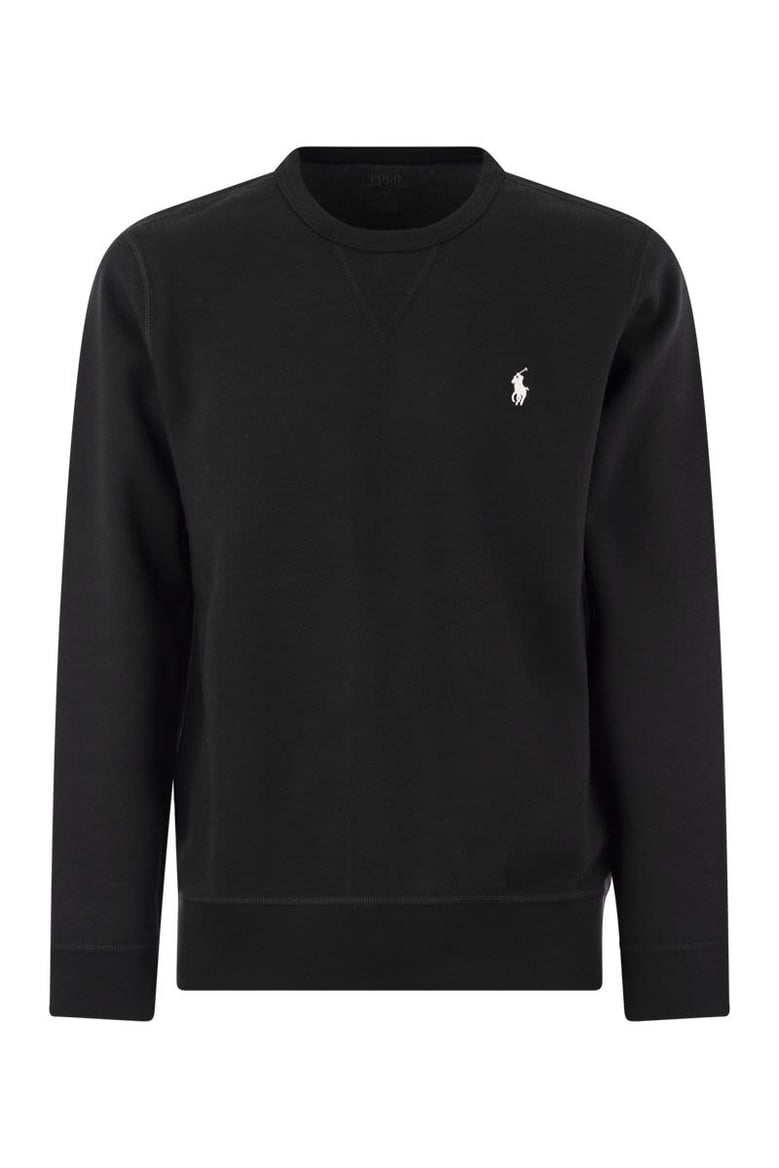 double knit crew neck sweatshirt by Selfnex