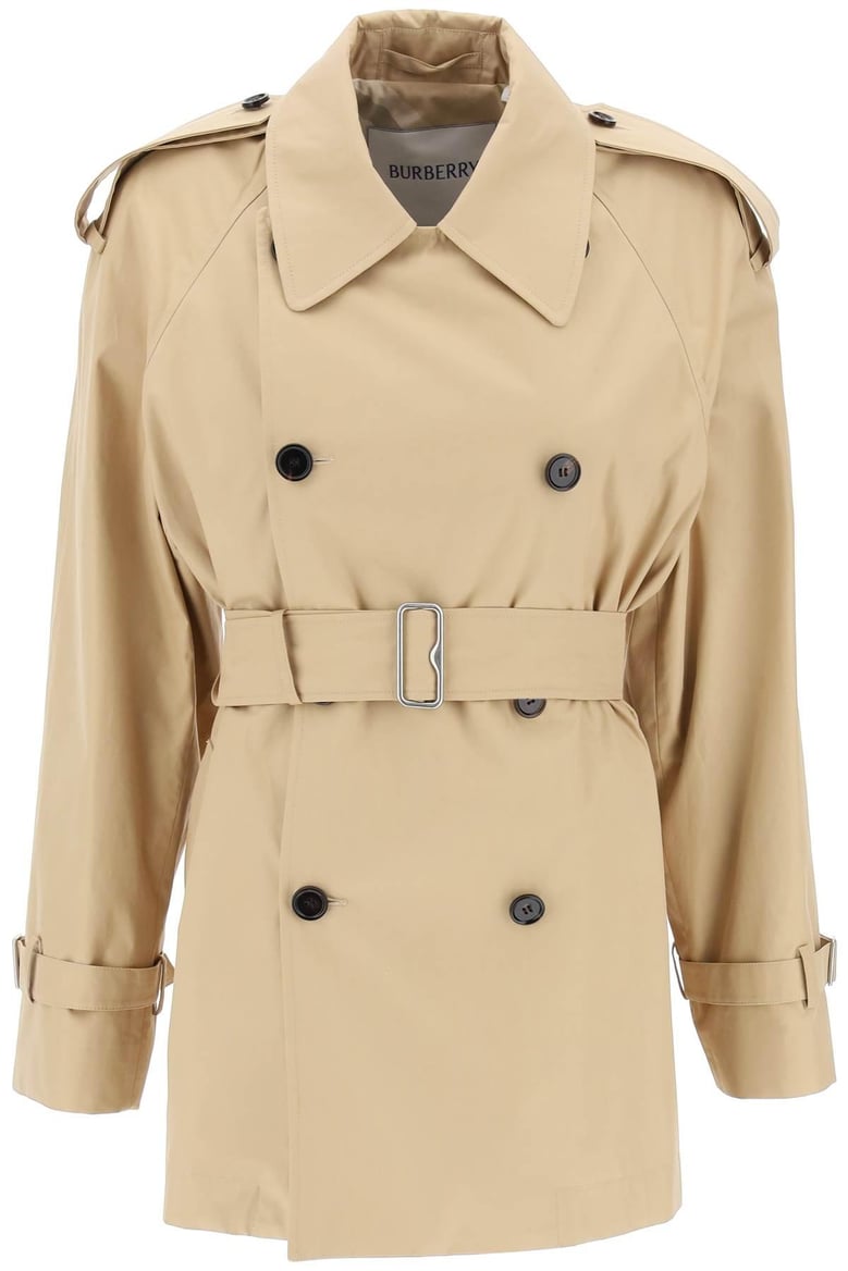 cotton trench coat by Selfnex