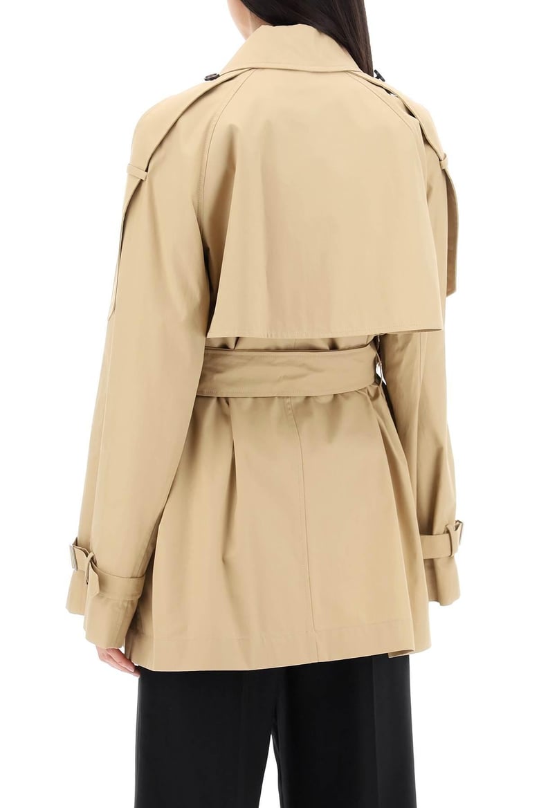 cotton trench coat by Selfnex