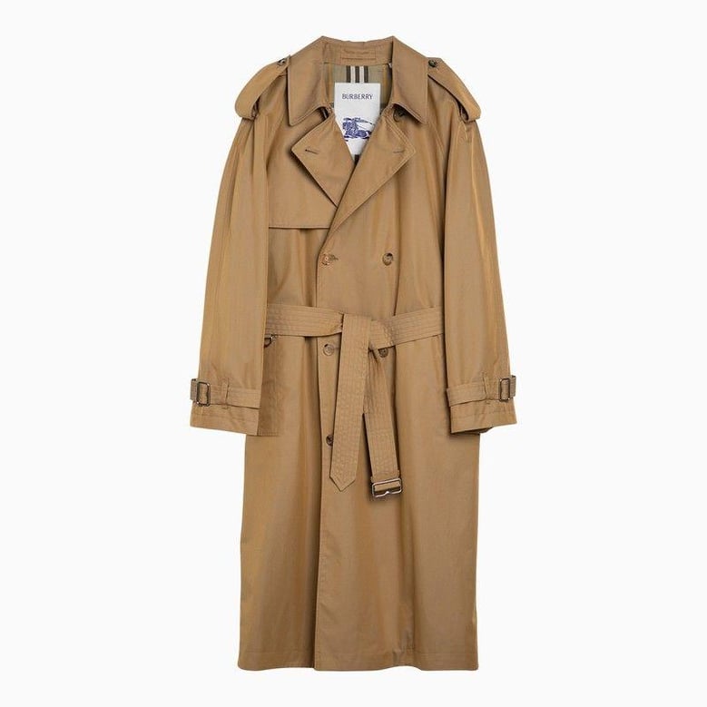gabardine trench coat by Selfnex