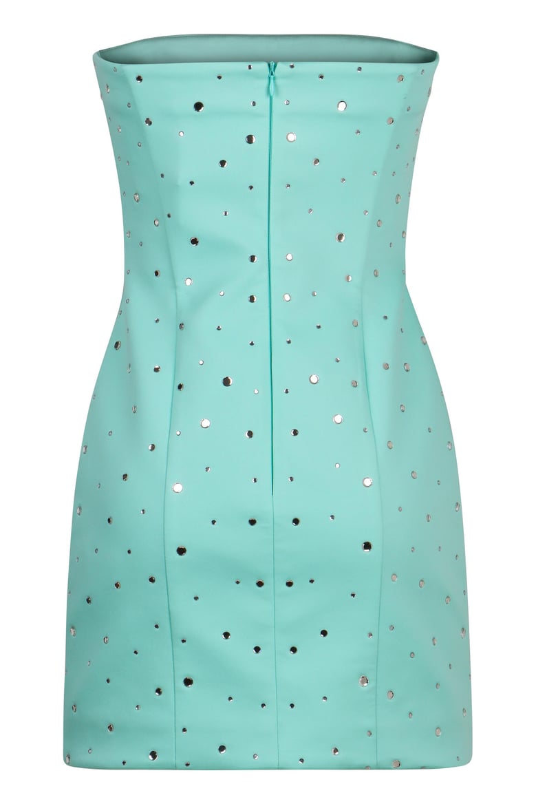 cotton mini dress by Selfnex