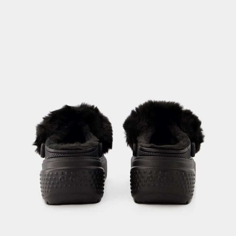 stomp lined mules by Selfnex